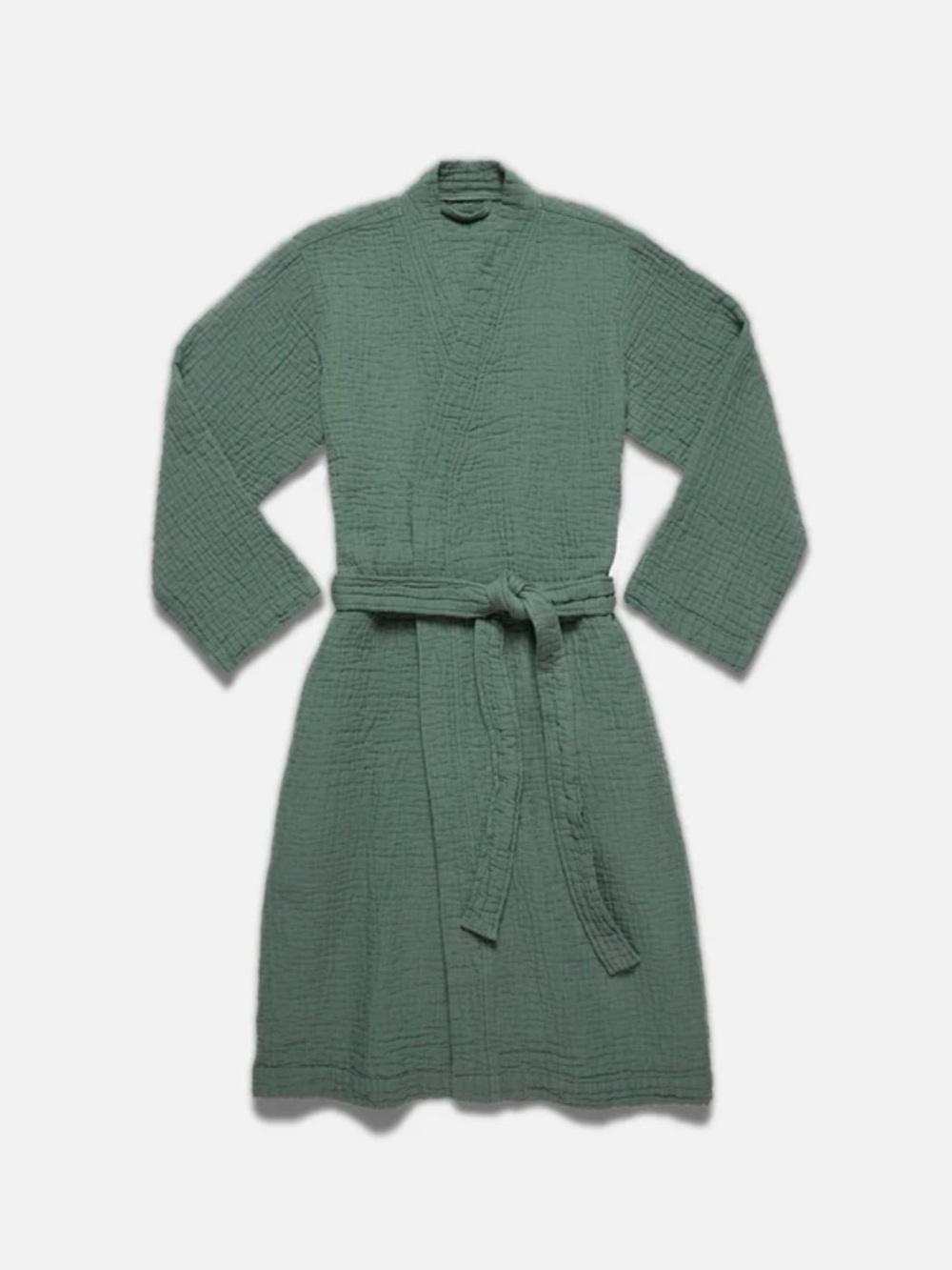 NWT- Brooklinen Sage Green Textured Robe